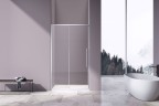 Душевая дверь Slim-N VDS-4SN100CL, 1000, хром, стекло прозрачное