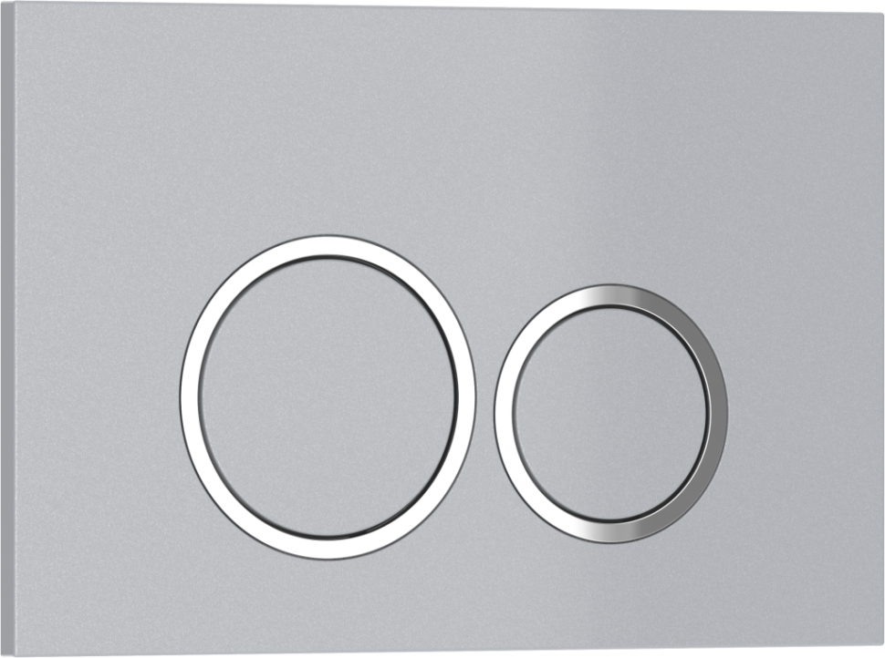 Комплект 2в1 IBERICA BLANCA инсталляция SILENCIO, кнопка смыва ESTI-O хром матовый (IB001.824)