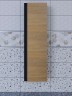Шкаф-пенал для ванной подвесной Uperwood Barsa 35х28х120 см, черный/дуб сонома