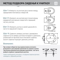 Сиденье для унитаза BERGES Okus Slim SO