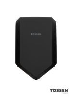TOSSEN HS 1310 MB - высокоскоростная сушилка для рук (ABS-пластик) (коллекция «Матовый чёрный»)
