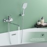 Смеситель Splenka универсальный для ванны S31.22 Хром