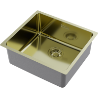 Кухонная мойка Omoikiri Tadzava 49-U/I-LG нерж. сталь/светлое золото