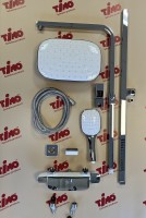 Душевая система Timo Helmi SX-1170/00-16 хром-белый