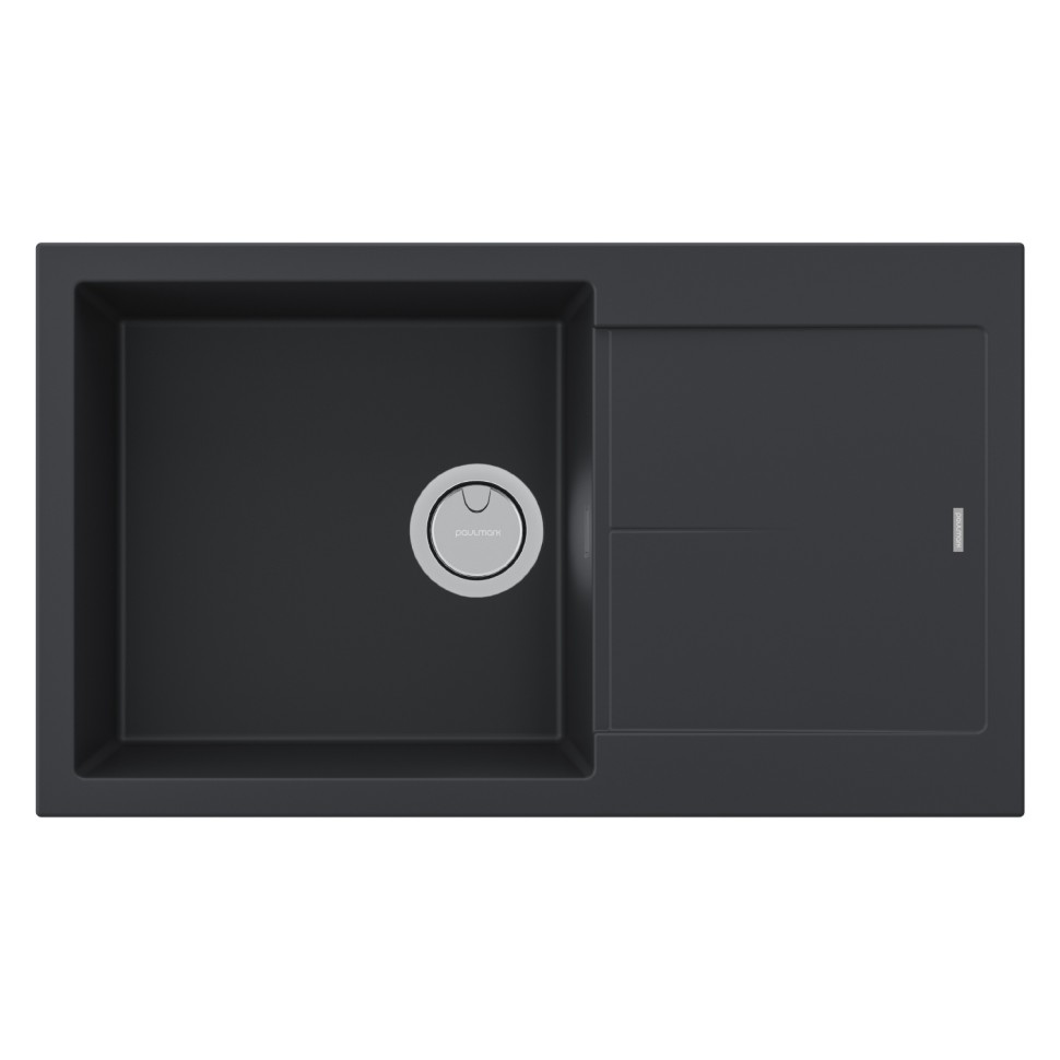 Мойка EXTENSIO 86, ACRYSTONE, PM988650-AN, ANTRACITE, 860х500 мм, Paulmark