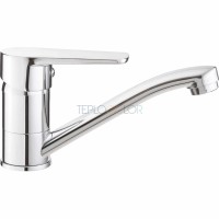 Смеситель для раковины, с оборачиваемым изливом