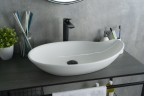Раковина Gid N9052 51116 накладная белая 65x38x14