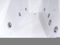 Комплект Акриловая ванна TIMO IVA1595L 150*95*70+Каркас + Слив-перелив+Гидромассаж 6 форсунок