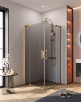 Душевой уголок CEZARES SLIDER-A-2-100/110-GRIGIO-BORO