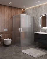 Душевой уголок CEZARES MOLVENO-AH-21-100+30-P-Cr