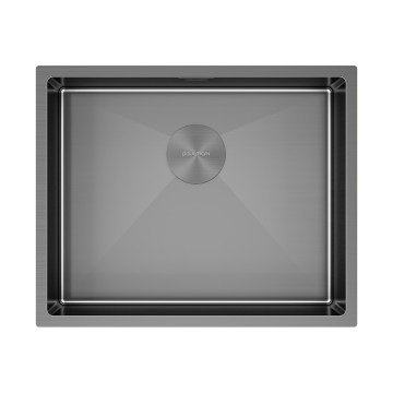 Мойка нерж. сталь NEXT 54 UNI, PM215444-GM, вороненая сталь,540х440мм, Paulmark 1,2мм