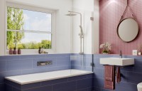 Шторка для ванны Ambassador Bath Screens 16041101 (70х140) хром,стекло прозрачное,распашная,1 место