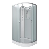 Душевая кабина Niagara Classic NG-3312-14LBKT (120х80х210) низкий поддон(13см),стекло матовое,3 места