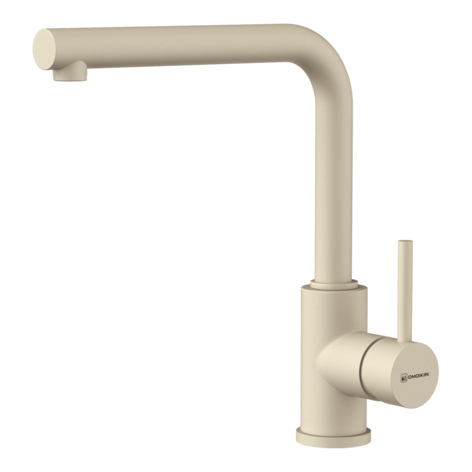 Смеситель для кухни Omoikiri Nakagawa-P-BE латунь/ваниль
