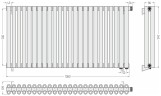 Эстет-00 EU50 500х1080 24 секции