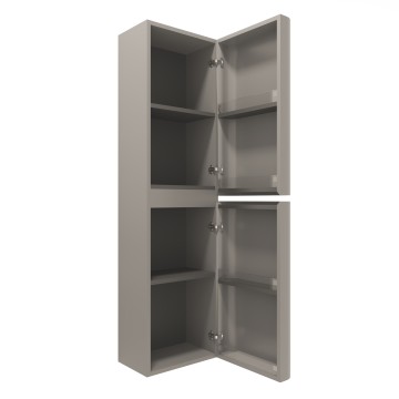 Шкаф Каприз (Caprise) VSC-4CA150MLG-R подвесной, правый, 1500*404*350, светло-серый матовый