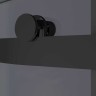 Душевой уголок Como-N VSR-4CN9012CGB, 1200*900, черный, стекло тонированное