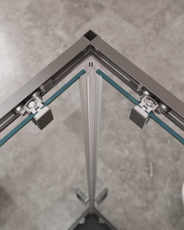 Душевой уголок CEZARES MOLVENO-A-22-100+20-C-GM-IV