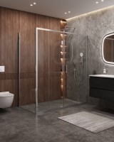 Душевой уголок CEZARESMOLVENO-AH-2/1-170/80-C-Cr-IV