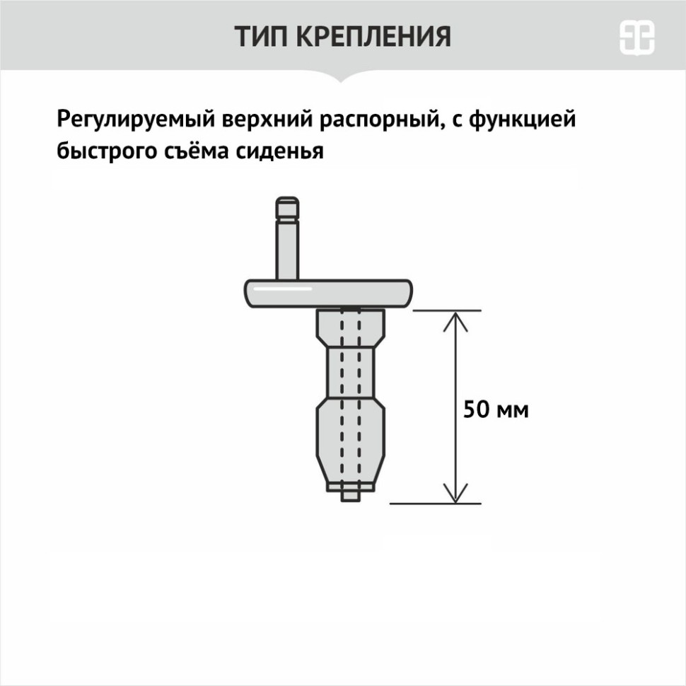 Сиденье для унитаза Сиденье BERGES Code SO