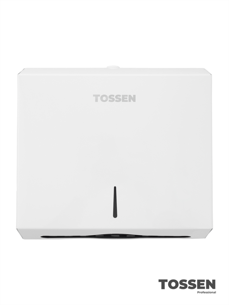 TOSSEN Z-400 MW - диспенсер бумажных полотенец (коллекция «Белая сталь»)