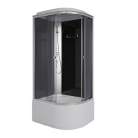 Душевая кабина Niagara Eco E90/70/40L/TN (90х70х215) средний поддон(26см),стекло матовое,4 места