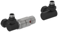 Автоматический терморегулятор 3D левый (G 1/2&quot; НР х G 3/4&quot; НГ)