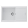 Мойка EXTENSIO 86, ACRYSTONE, PM988650-WH, WHITE, 860х500 мм, Paulmark