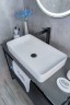 Раковина Gid N9396 51140 накладная белая 60x34x11