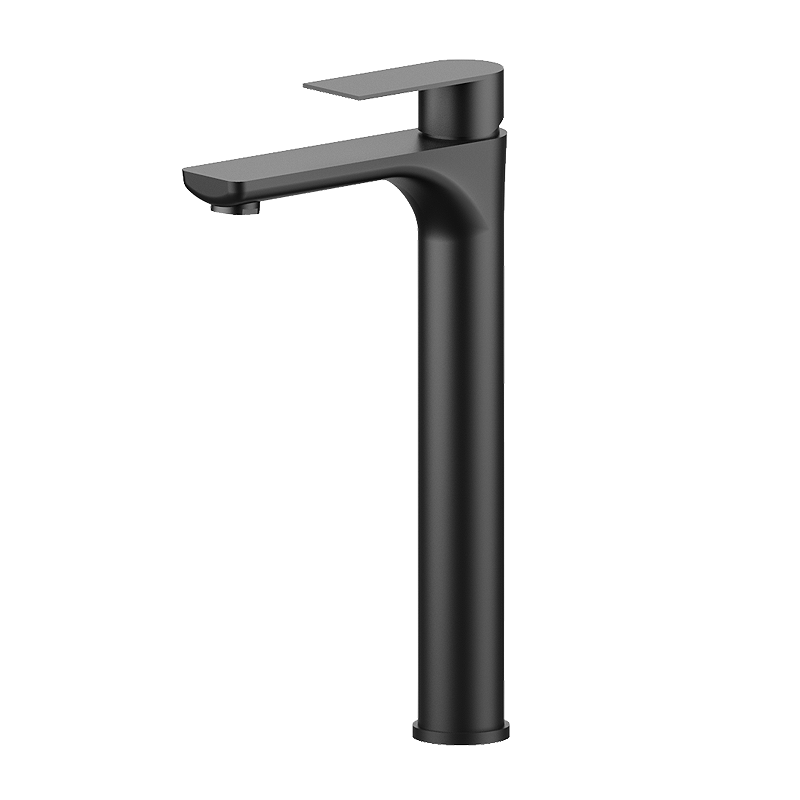 Смеситель для накладной раковины OSGARD RONDA BLACK 23113