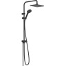 Душевая система Hansgrohe Vernis Shape Showerpipe 230 1jet Reno EcoSmart (26289670) Черный хром матовый