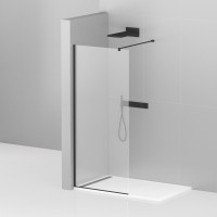 Душевая перегородка CEZARES LIBERTA-L-1-120-120-C-NERO