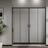 Душевая дверь Сити (City) VDS-5CT2170MT, 1700, хром, стекло текстурное