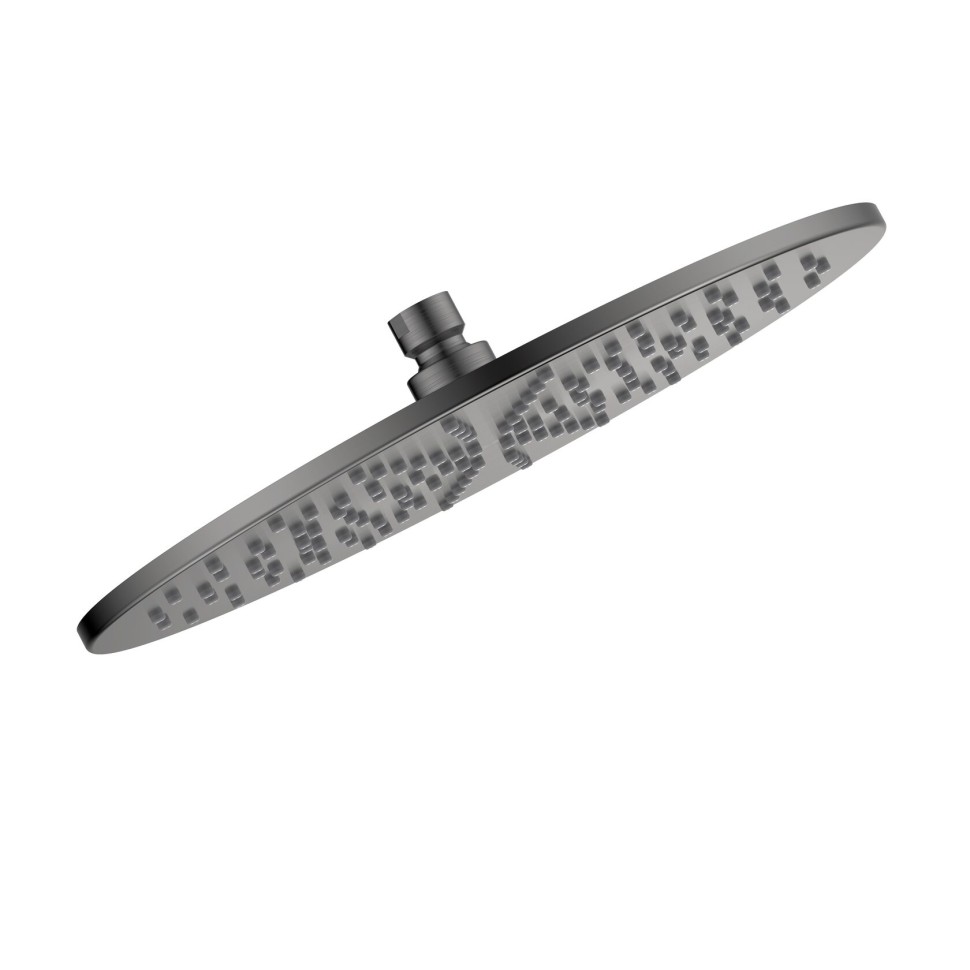 Верхний душ AQUAme с шлифованным покрытием темным металлом AQM8609GM