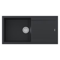 Мойка EXTENSIO 99, ACRYSTONE, PM989950-AN, ANTRACITE, 990х500 мм, Paulmark
