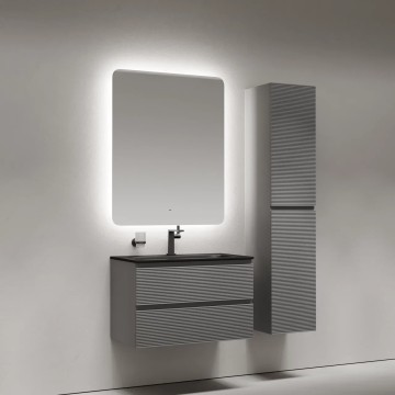 Зеркало для ванной комнаты SANCOS Ray 800х1000 c подсветкой, арт. RA800