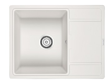 Мойка FLUGEN 50-650, IT-GRANIT, PM216550-WH, белый, 650х500 мм, Paulmark