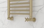 Вентиль 3D правый крест (G 1/2" НР х G 3/4" НГ)