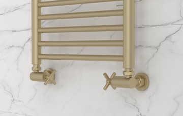 Вентиль 3D правый крест (G 1/2" НР х G 3/4" НГ)