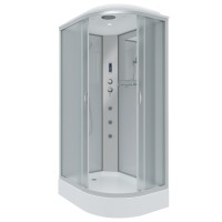 Душевая кабина Niagara Classic NG-3312-14LF (120х80х215) низкий поддон(13см),стекло матовое,3 места