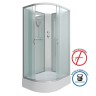 Душевая кабина Niagara Classic NG-33984-14RBK (90х80х200) средний поддон(26см),стекло матовое,4 места