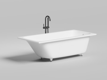 Ванна встраиваемая ORLANDA 170x80 покраска по RAL полностью S-Sense Глянцевое