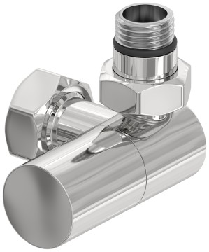 Вентиль 3D правый цилиндр (G 1/2" НР х G 3/4" НГ)
