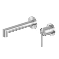 Смеситель ABBER Perfekte 316 AF8A12BST скрытый монтаж для раковины, брашированная сталь