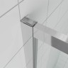 Душевой угол Veconi Ottimo P20SP CH, 1100х1000х1900 хром, стекло матовое