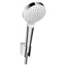 Душевой гарнитур Hansgrohe Crometta 1jet 26567400 белый/хром