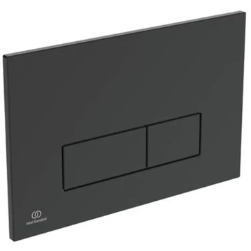 Панель смыва Ideal Standard OLEAS™ M2 механическая, двойной смыв, Silk Black (Черный матовый)