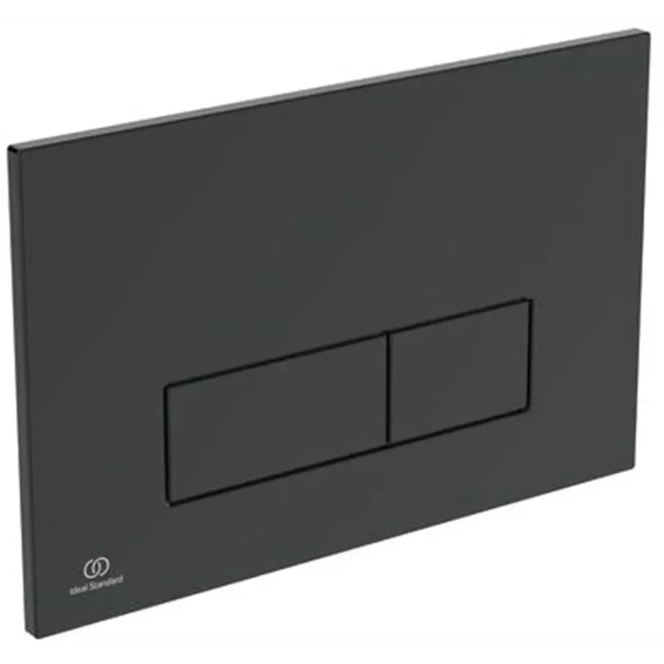 Панель смыва Ideal Standard OLEAS™ M2 механическая, двойной смыв, Silk Black (Черный матовый)