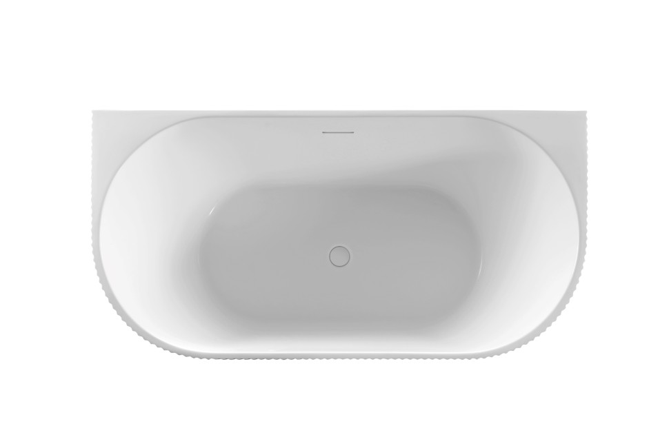 Ванна акриловая Vincea VBT-4291-1700, 1700*800*580, цвет белый, щелевой перелив