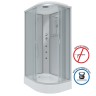 Душевая кабина Niagara Classic NG-3312-14LG (120х80х215) низкий поддон(13см),стекло матовое,3 места
